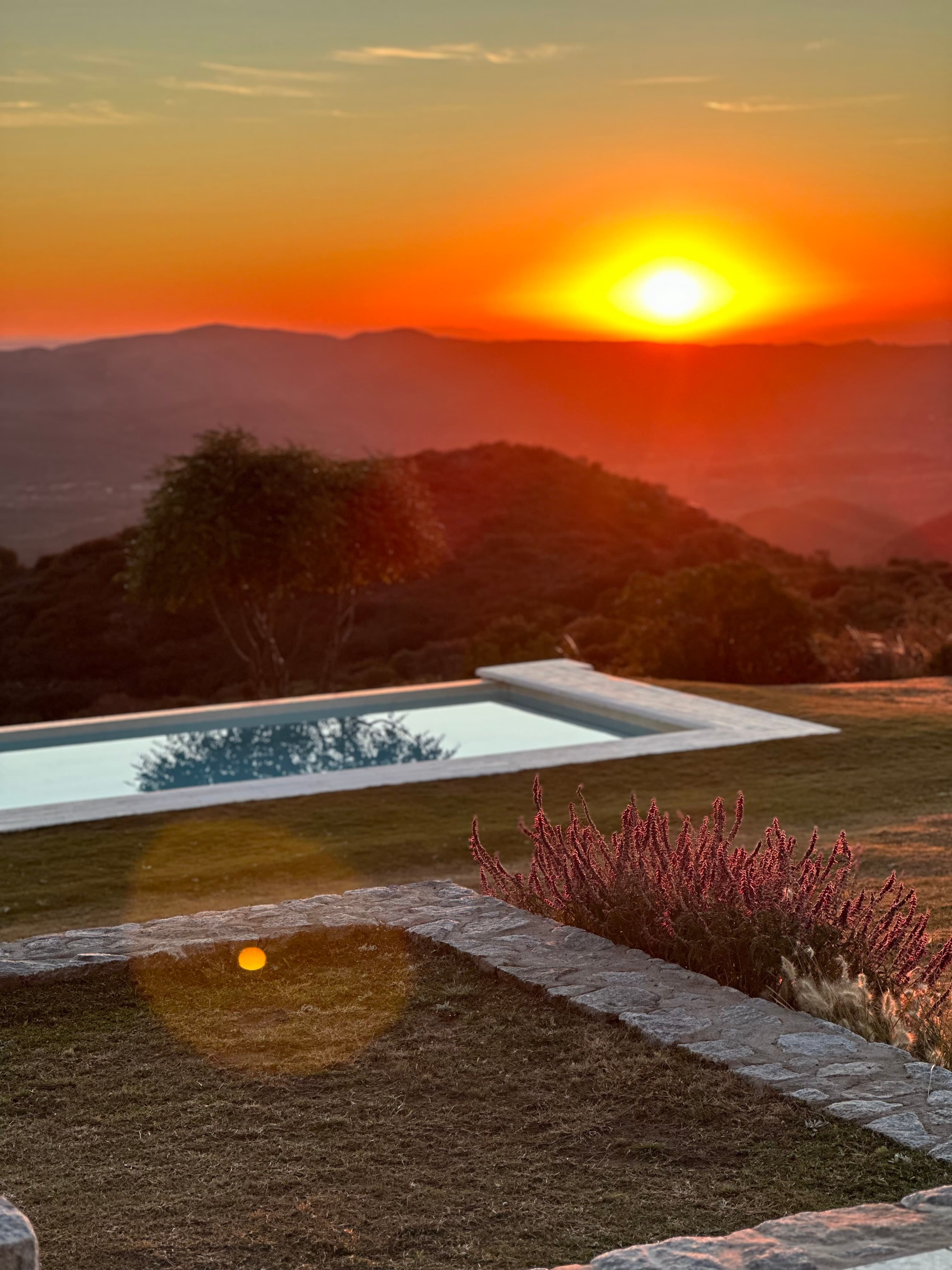 The Main House sunset